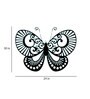 Iron Butterfly Wall Art In Black