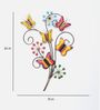 Butterfly Multicolour Handmade Metal Wall Art