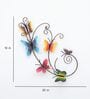 Butterfly Multicolour Handmade Metal Wall Art