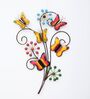 Butterfly Multicolour Handmade Metal Wall Art