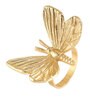Butterfly Napkin Ring Gold