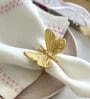 Butterfly Napkin Ring Gold