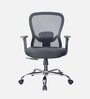 Butterfly Breathable Mesh  Ergonomic Chair In Black Colour