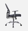 Butterfly Breathable Mesh  Ergonomic Chair In Black Colour