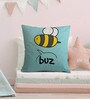 Canvas Cushion with Buzzy Bee Print