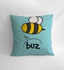 Canvas Cushion with Buzzy Bee Print