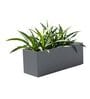 BXT Grey 21 Inch German Polymer Rectangular Plant Container