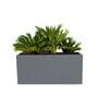 BXT Grey 24 Inch German Polymer Rectangular Plant Container