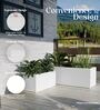 BXT White 24 Inch German Polymer Rectangular Plant Container
