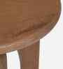 Byron Solid Wood End Table In Natural Finish