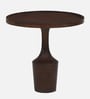 Byron Solid Wood End Table In Walnut Finish