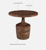 Byron Solid Wood End Table In Tubbaq Finish