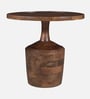 Byron Solid Wood End Table In Tubbaq Finish