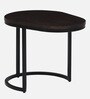 Byron Solid Wood Nesting Coffee Table Set In Dark Walnut Finish