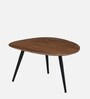 Byron Solid Wood Nesting Coffee Table Set In Natural Finish