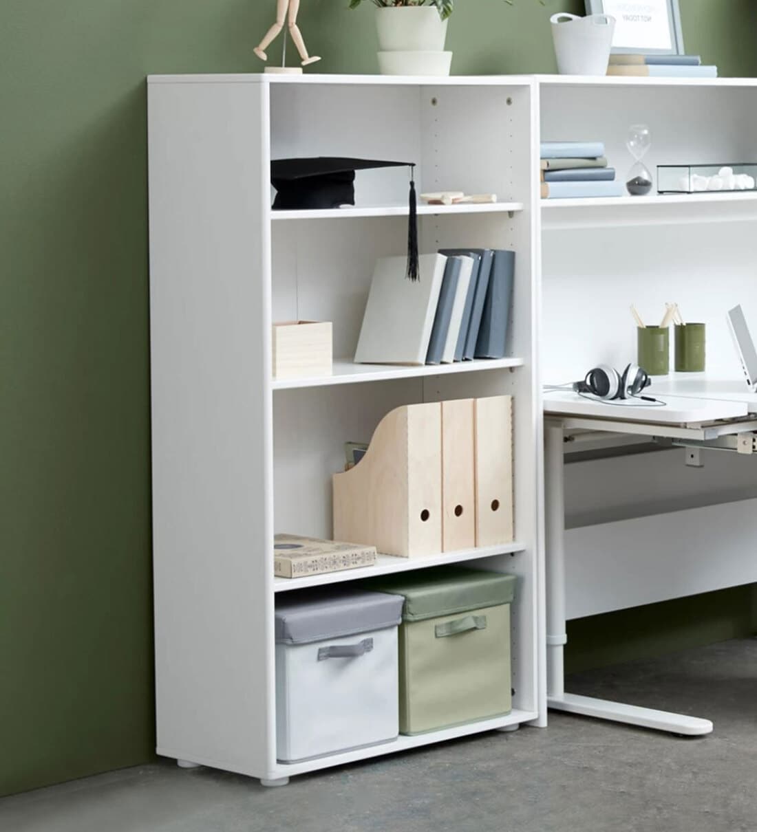 Buy Cabby Kids Bookshelf in White Colour at 100 OFF by Flexa Pepperfry