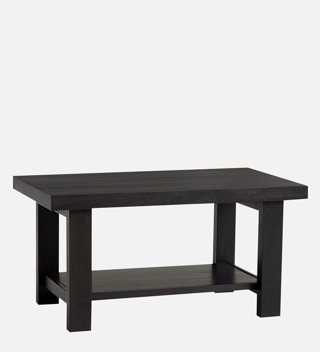 Buy Caisson Coffee Table In Black Finish By Expressionist By Mohanbir
