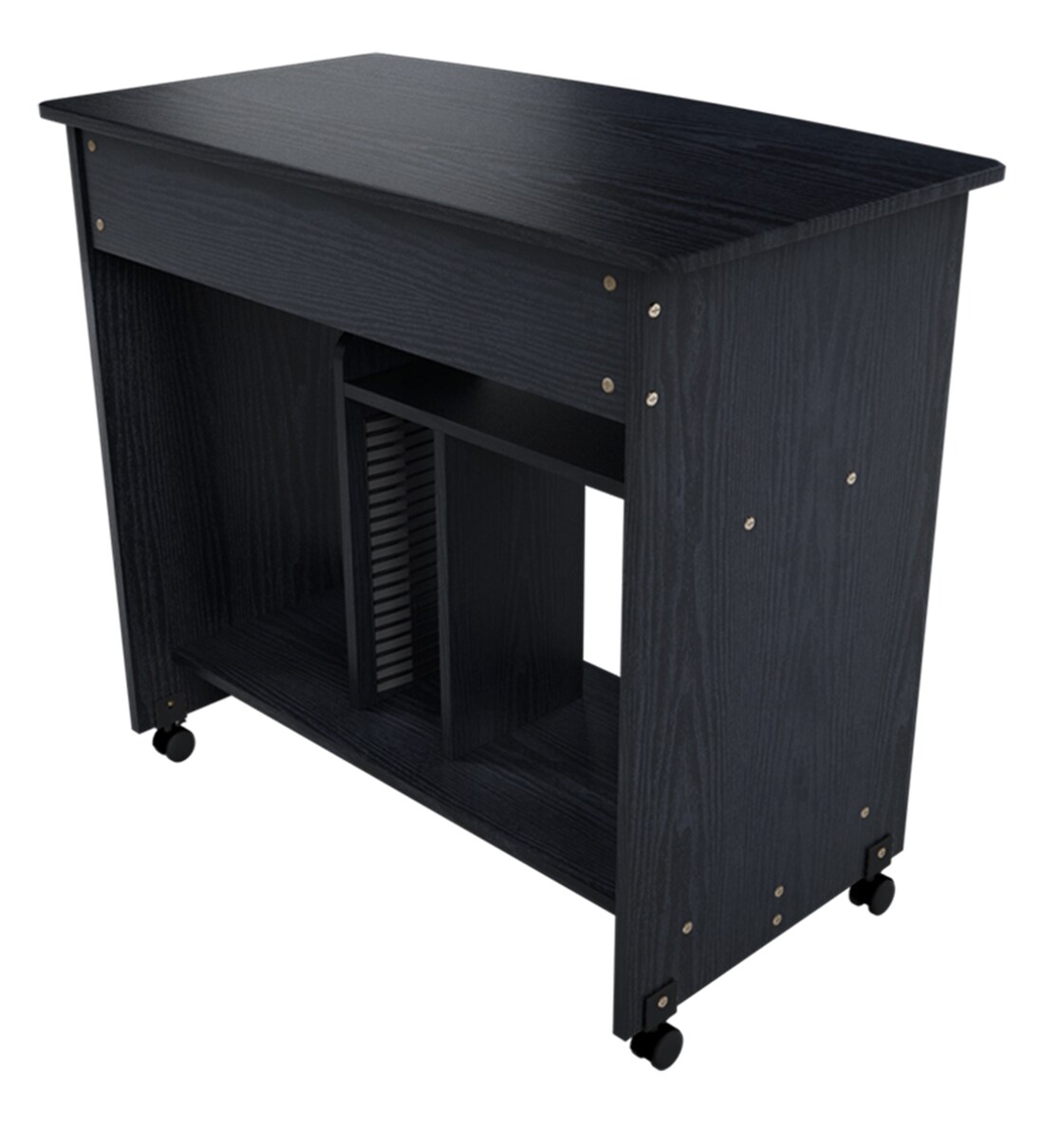 Buy Caliber Computer Table in Black Colour by Godrej Interio Online