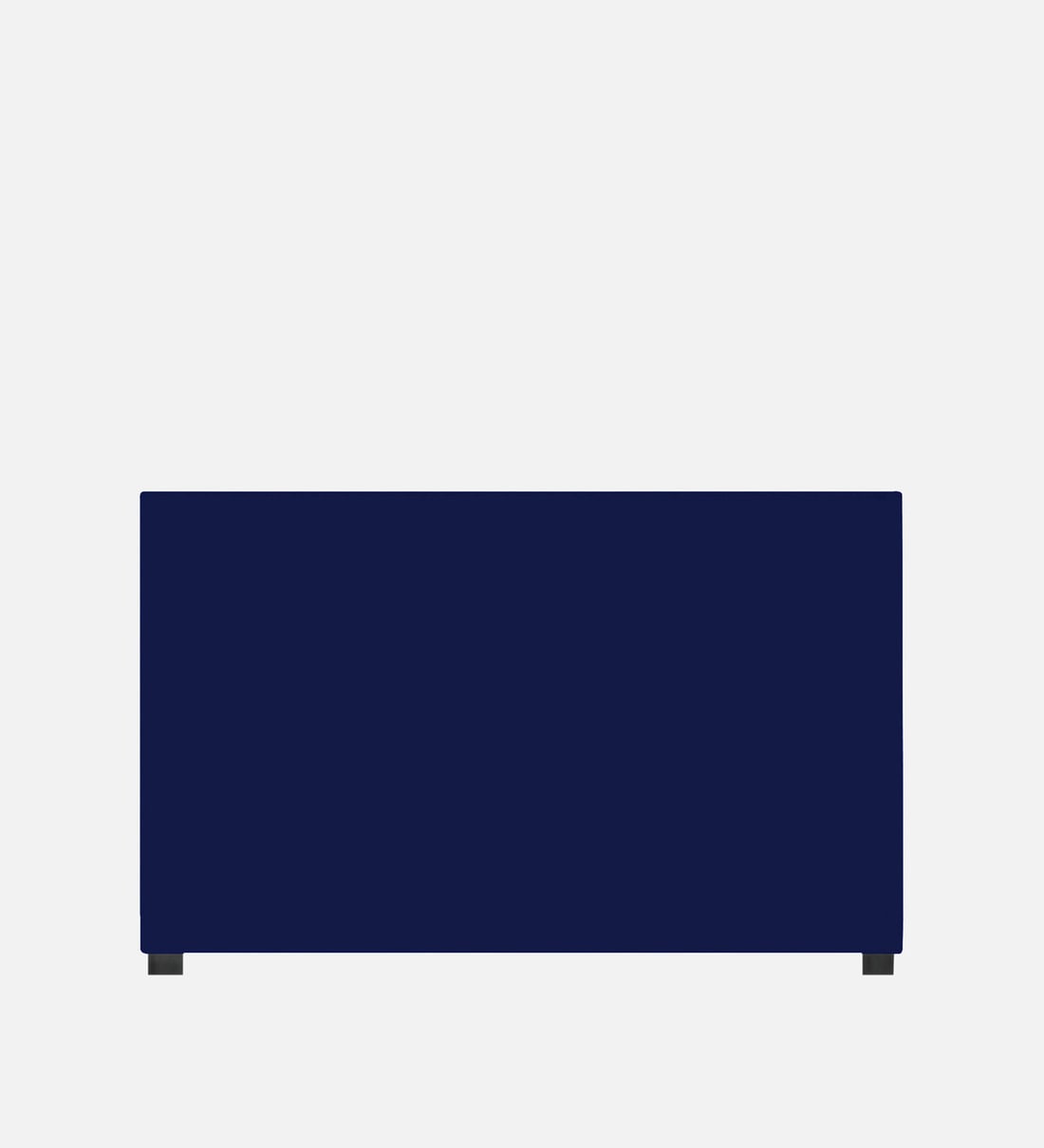 Buy Caliya Velvet Upholstered King Size Bed in Imperial Blue Colour by