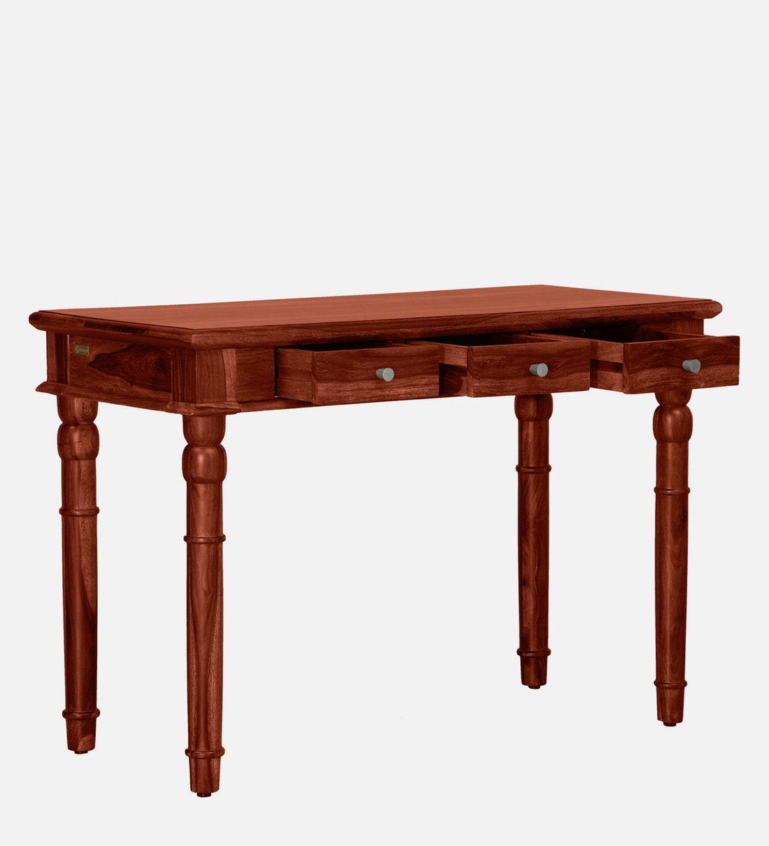 Buy Stanfield Sheesham Wood Writing Table in Scratch Resistant Honey Oak  Finish at 8% OFF by Amberville from Pepperfry