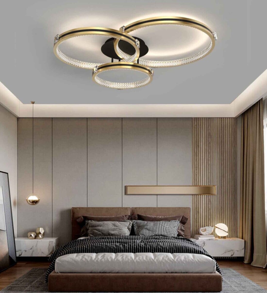 Buy Camila Led Smart Voice Assist Chandelier by Smartway Lighting