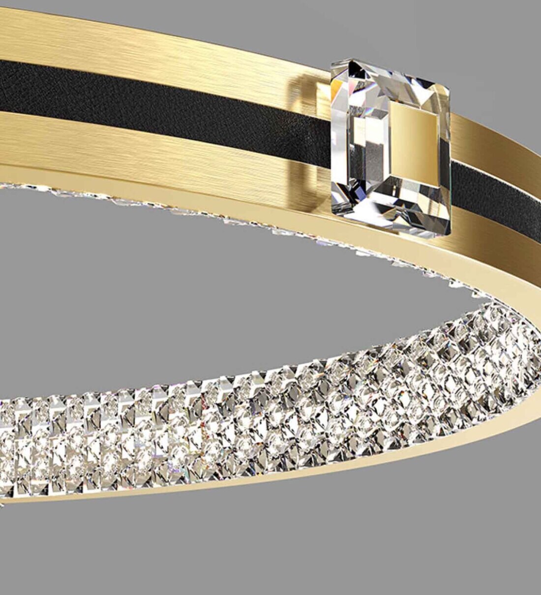 Buy Camila Gold LED Voice Assist Smart Chandelier By way Lightings by