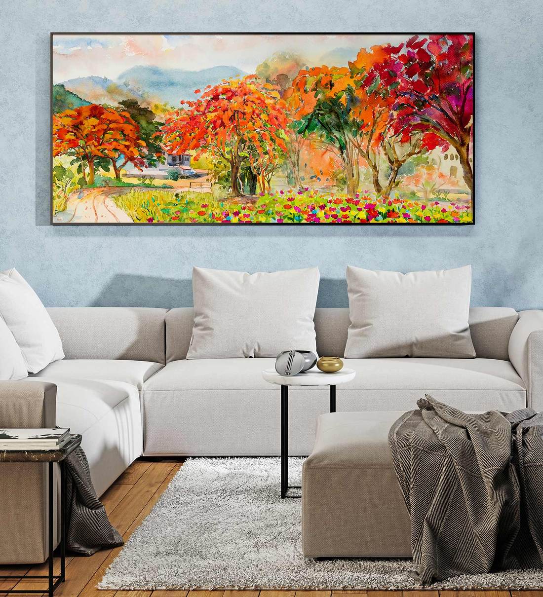 Buy Canvas Without Frame Art Prints In Yellow By Mera Wala Print Online