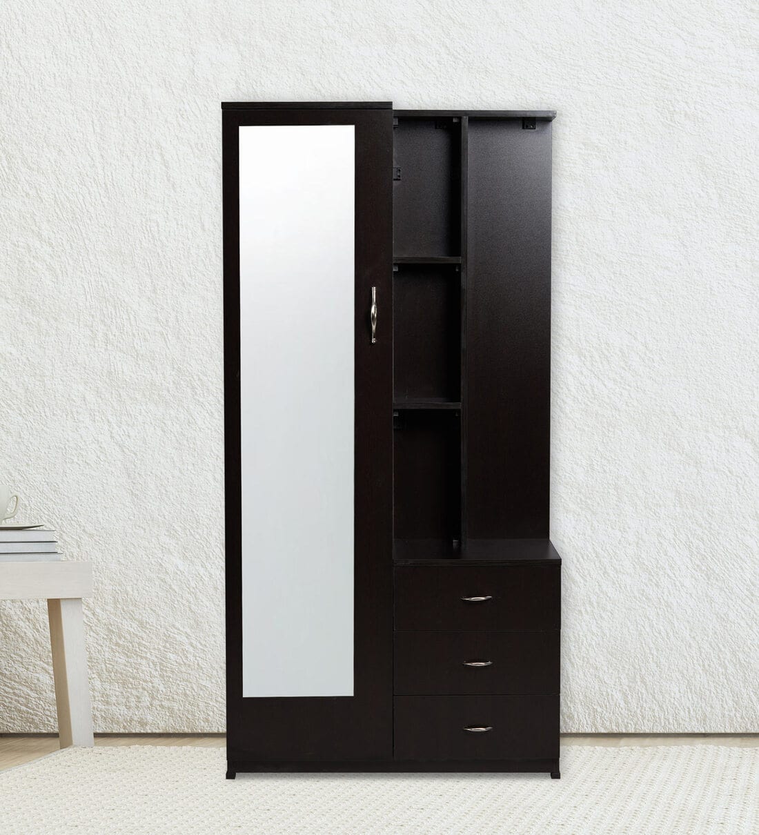 Buy Cara Dressing Unit in Wenge Finish at 30 OFF by Fine Group Pepperfry