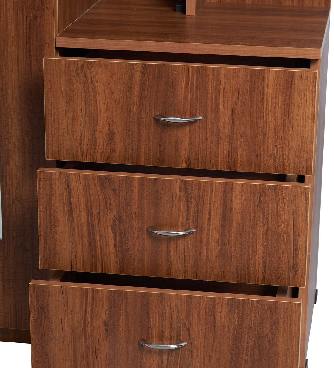 Buy Cara Dressing Unit in Teak Finish by Fine Group Online Dressing
