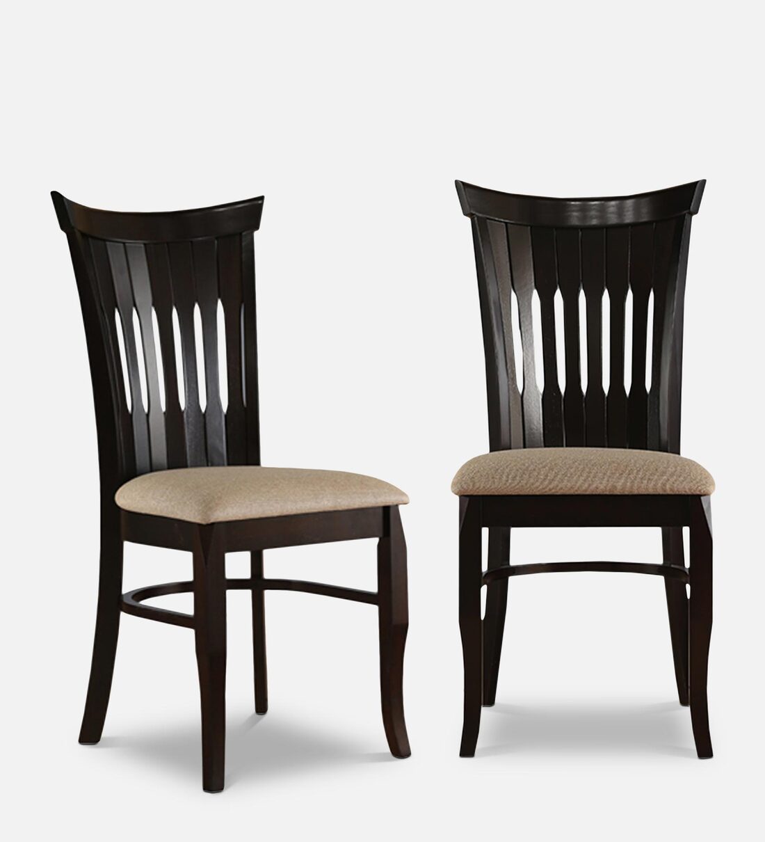 Buy Cardiff Dining Chair Set of 2 in Expresso Colour by Hometown Online