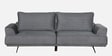 Calgary Fabric 3 Seater Sofa In Grey Colour With Adjustable Back