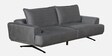 Calgary Fabric 3 Seater Sofa In Grey Colour With Adjustable Back