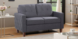 Cali 2 Seater Sofa in Dark Grey Colour