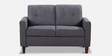 Cali 2 Seater Sofa in Dark Grey Colour