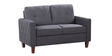 Cali 2 Seater Sofa in Dark Grey Colour