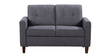 Cali 2 Seater Sofa in Dark Grey Colour