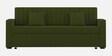 Calra Fabric 3 Seater Convertible Sofa Cum Bed In Olive Green Colour