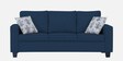 Camden Fabric 3 Seater Sofa in Blue Colour