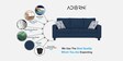 Camden Fabric 3 Seater Sofa in Blue Colour