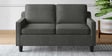 Candour Fabric 3 Seater Sofa In Grey Colour