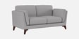 Candy Fabric 2 Seater Sofa in Dim Grey Color
