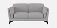 Candy Fabric 2 Seater Sofa in Dim Grey Color