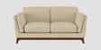 Candy Fabric 2 Seater Sofa in Cotton Beigen Color