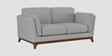 Candy Fabric 2 Seater Sofa in Dim Grey Color