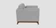 Candy Fabric 2 Seater Sofa in Dim Grey Color