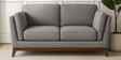 Candy Fabric 2 Seater Sofa in Dim Grey Color