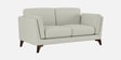 Candy Fabric 2 Seater Sofa in Pearl White Color