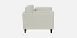 Candy Fabric 2 Seater Sofa in Pearl White Color