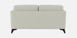 Candy Fabric 2 Seater Sofa in Pearl White Color