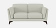 Candy Fabric 2 Seater Sofa in Pearl White Color